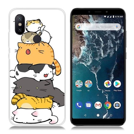 Xiaomi Mi A2 Mönsterfodral - Härliga Katter