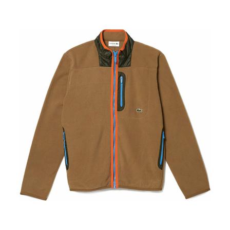 Lacoste, Zip-throughs Bruin, Heren, Maat:L,voering