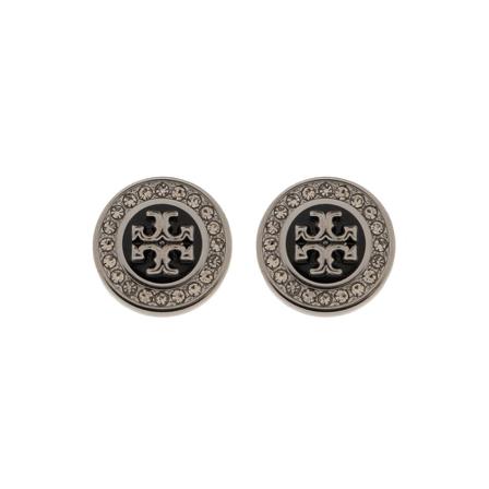 Tory Burch, Earrings Grijs, Dames, Maat:ONE Size