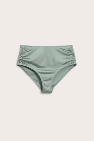 Kappahl | Bikinitruse med høy midje Lysegrønn 3XL | Lysegrønn