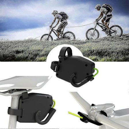 Cykel Børn Trækstropper, Cykel Træktov, Udtrækkelig Cykel Forældre-barn Træk Traction Strop, Bærbar Mtb Cykel Elastisk Træktov