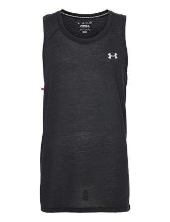 Ua Streaker Singlet T-shirt Ærmeløs Sort Under Armour
