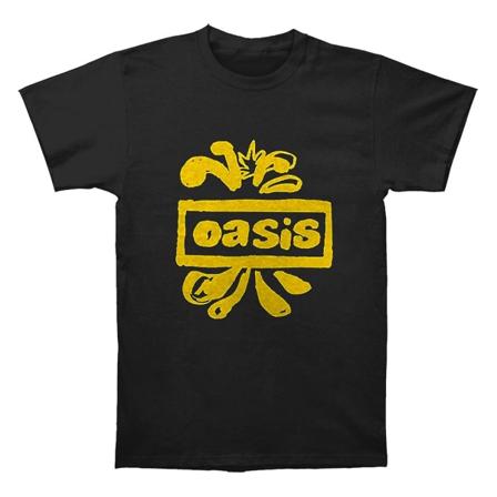 Oasis Drawn Logo Black T-shirt L