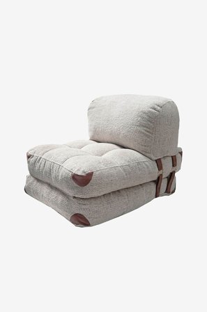 Hanah Home - 1-sædet sofa-seng-Nivea - Grå - Sovesofaer - Fra Homeroom