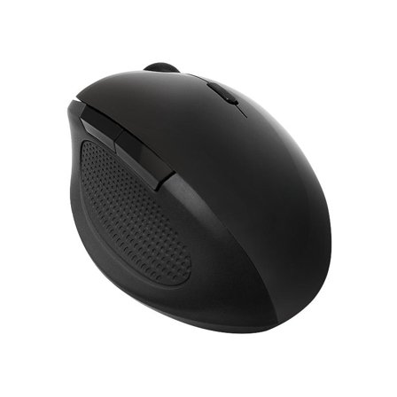LogiLink kabellose ergonomische Maus, 2.4 GHz, schwarz