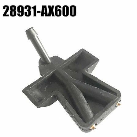 Bil Forrude Vaskespraydyser Vindue Viskerdyse Jet Sprayer Sort Del Oe 28930ax600 Til Nissan Micra K12 2003-2010