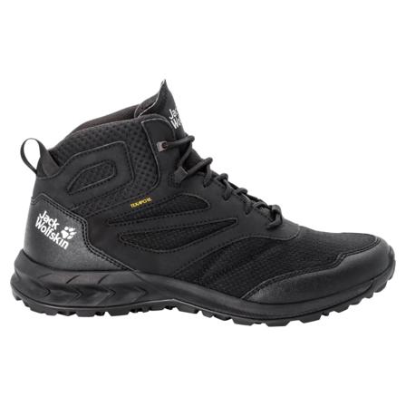 Jack Wolfskin Men's Woodland Texapore Mid Men hiking boots Black 40