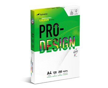 Pro-Design Pro-Design A4 120gr - Ohålat papper för högkvalitativa färgutskrifter