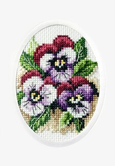 Kort Lilla Stedmoderblomster - Orchidea