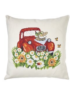 Stickpackung Kissen Sommerpicknick - Permin