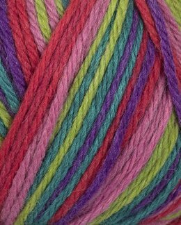 Garn Viking Raggen Grün/rot/weiß - Viking of Norway