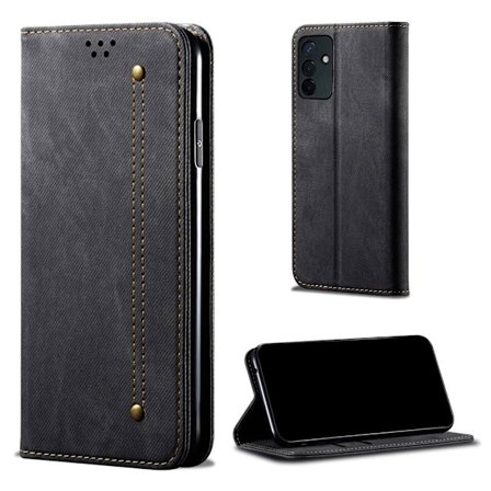 Jeans Samsung Galaxy Quantum 2 / A82 5g Flippetui - Svart