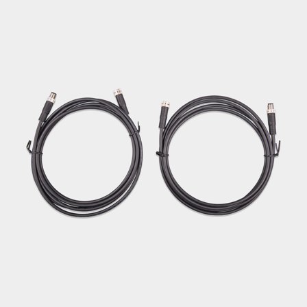 Pojedynczy kabel do BMS Victron M8 circular connector Male/Female 3 pole cable, 3-polig żeński do 3-polig męski, pasuje do Victron Lithium Battery 