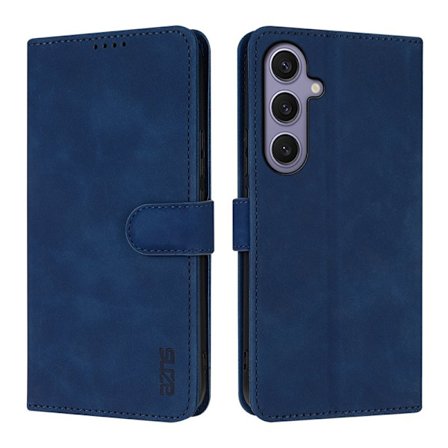 AZNS Samsung Galaxy S26+ Plånboksfodral Konstläder - Blå