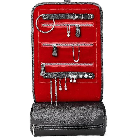 Lille smykkepung til hverdagsbrug, rejse smykke rulle arrangør