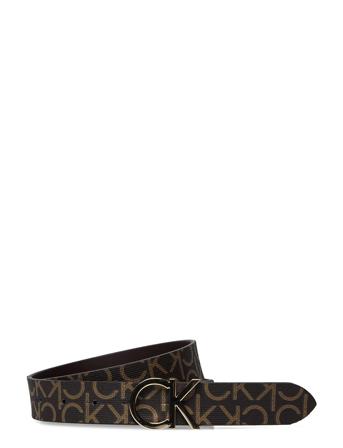 Ck Mono Belt 3Cm Belte Multi/mønstret Calvin Klein