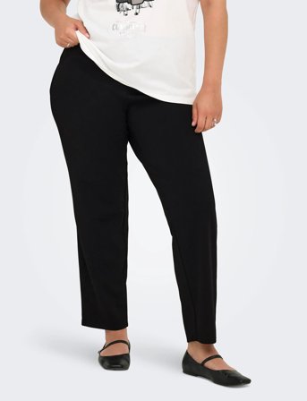 ONLY Carmakoma Carwinner Hw Pant Pnt - Black - 46 x 32