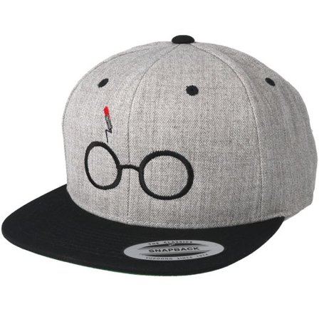 Period - Grå snapback Keps - Harry Grey/Black Snapback @ Hatstore