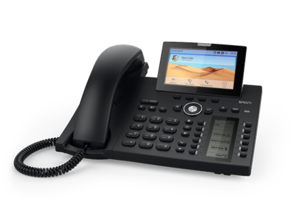 SNOM D385N VOIP Telefon (SIP) o. Netzteil