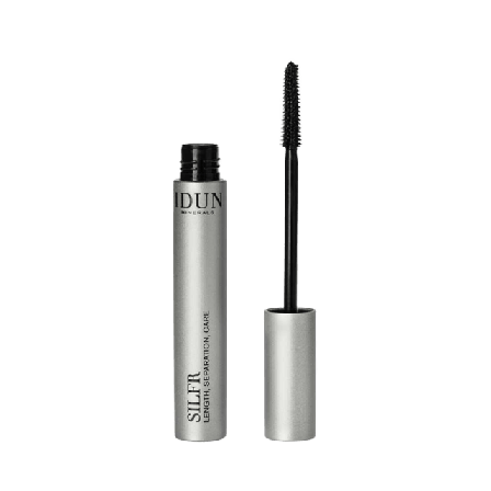 IDUN Minerals Mascara Silfr Black Unisex Svart 10 ML