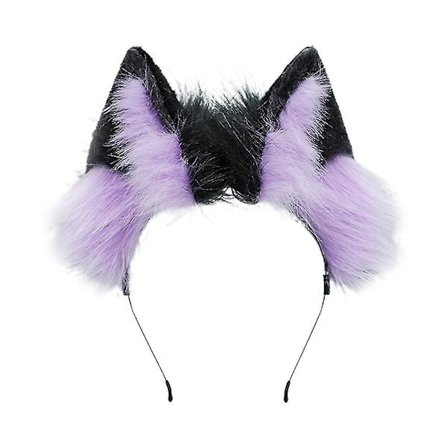 Fox Ulv Katt Hund Ører Hodebånd Hårbøyle Halloween Kostyme Party Hodeplagg Gave