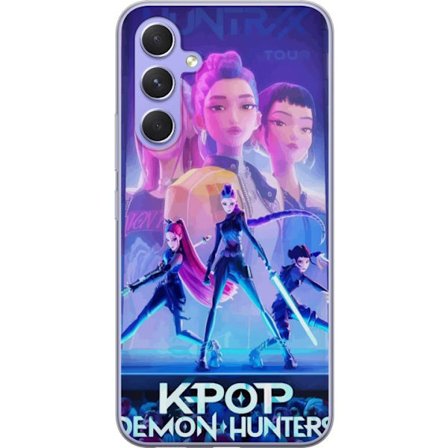 Kompatibelt Mobilskal till Samsung Samsung Galaxy A54 Trendiga KPop Demon Hunters docka figur