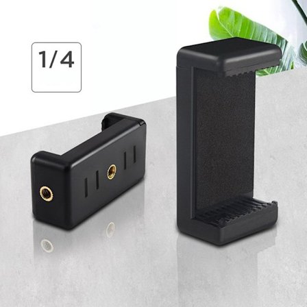 Universal Telefonklämma Fäste Selfie Hållare Montering Stativ Monopod