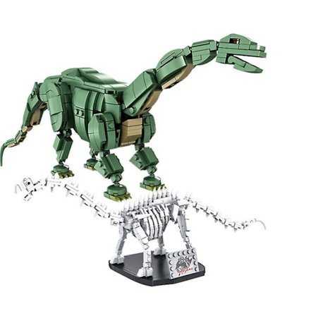 Jurassic Park T. rex Rampage Building Blocks Dinosaur Toys