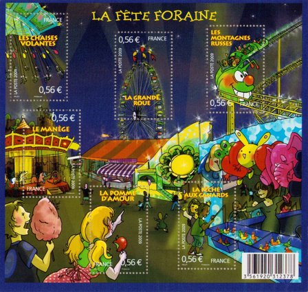 Frankrig 2009 - YT F4378 - Miniark - Postfrisk