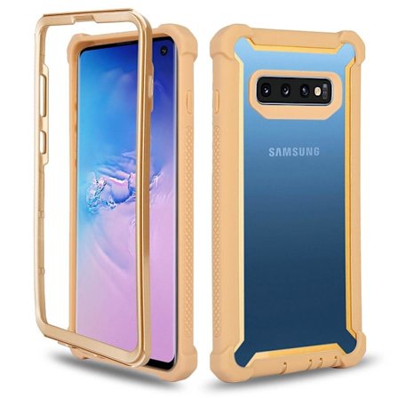 Samsung Galaxy S10 Plus - Skyddande Exklusivt Army Fodral