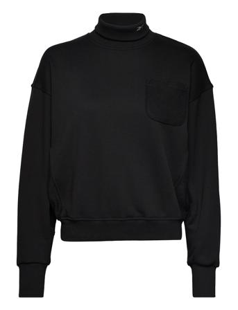 Cl Wde Cotton Ft Coverup Sweat-shirt Genser Svart Reebok Classics