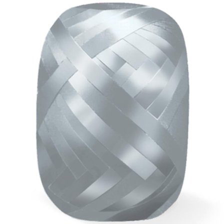Present- & ballongsnöre Silver 20 m