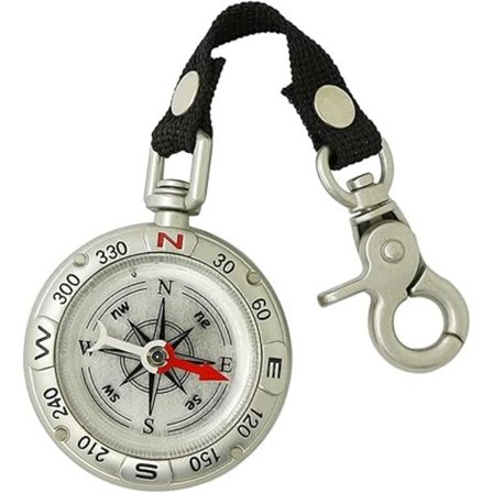 Lommekompas, overlevelseskompas til lommen, overlevelseskompas kompatibelt med udendørs aktiviteter, bærbart lommekompas, campingkompas