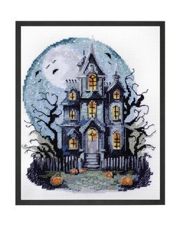 Stickpackung Bild Spukhaus