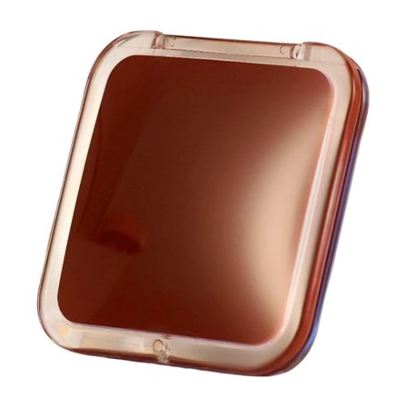 Foldbart Makeupspejl med 15x Forstørrelse Dobbeltsidet Kosmetikspejl Bærbart Rejsespejl Lille Kompakt Spejl