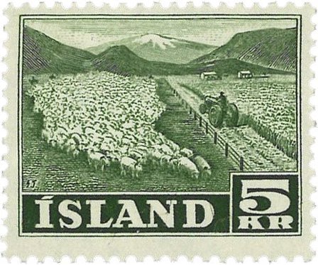 Island 1950 - AFA 271 - Postfrisk