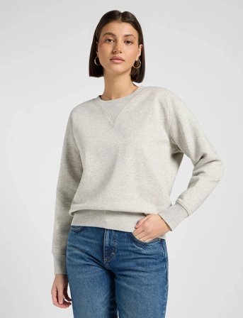 Lee Jeans Raglan Crew Sws - Grey - S