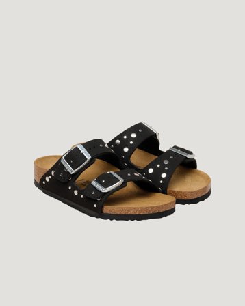 Birkenstock Arizona Rivets Kids SYN Svart Sandaler Jente - Kids Brand Store
