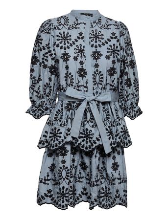 Rosie Sinea Dress Blue Bruuns Bazaar
