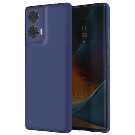 Fodral till Motorola Edge 50 Fusion - AVIZAR - Silikon - Matt finish - Blå