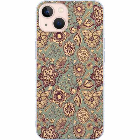 Apple Iphone 14 Premium Skal Vintage Flowers