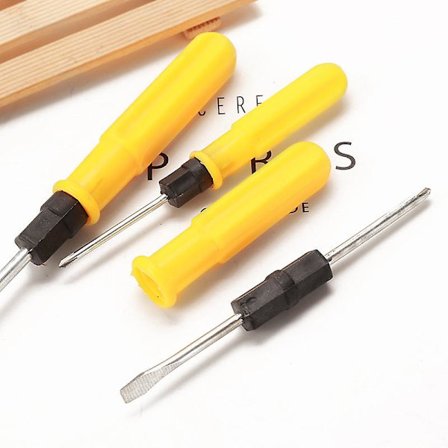 To med et kryds multifunktion dobbelt hoved manuel dobbelt skruetrækker dobbelt skruer lod ændring 2 tommer 3 tommer 4 tommer en hver 3stk