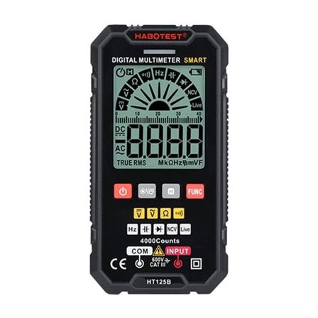 Digitalt universalmultimeter Habotest HT125B