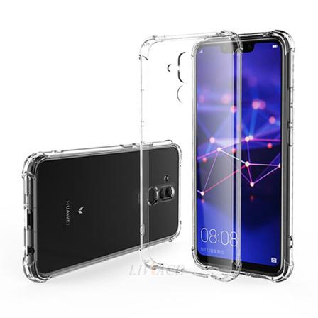 Huawei Mate 20 Lite - Tunt Silikonskal Med Airbagfunktion Transparent/genomskinlig