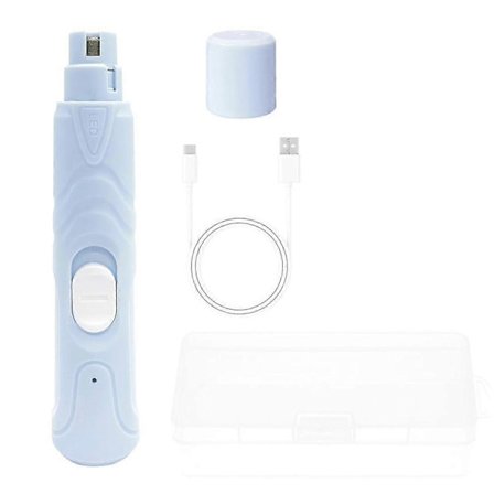 Fågel Nagel Slipmaskin Fågel Näbb Slipmaskin Tystgående Papegojor Nagelfil med LED-lampa Fågeltillbehör Lämplig för Undulater [DB]