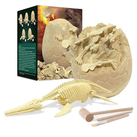 Dinosaurieägg Utgrävningsset Jumboägg Upptäck 14 Olika Dinosaurier Grävande Pedagogisk Leksak för Barn