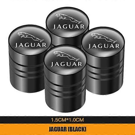 Däckventilkåpor i metalllegering för Jaguar XF XJ XFR XKR S-Type F-Type X-Type F-Pace I-Pace E-Pace XJR XE shry-WELLNGS