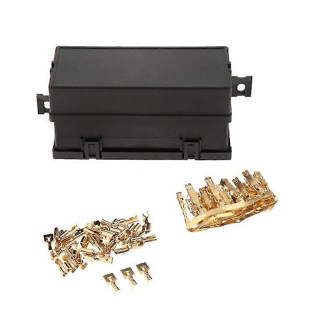 Bil 11-veis sikringsholder Reléboks med terminaler Reléer Vanntette kontakter