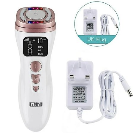 Mini Hifu Maskine Ansigtsmassør Ultralyd Ems Rf Løfteanordning Til Hudforyngelse Opstramning Ansigtspleje Skønhedsprodukt