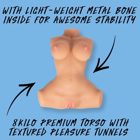 FUCK ME LIKE YOU MEAN IT - TORSO - Vuxen.se - Premium, uppblåsbara, realistiska sexdockor